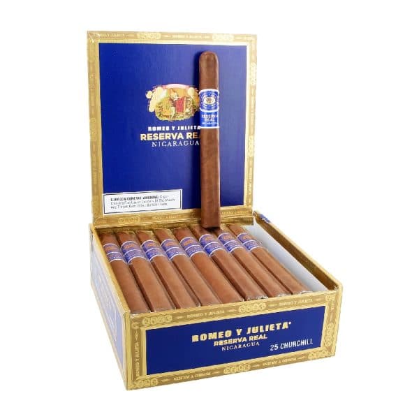 Romeo Y Julieta Reserva Real Nicaragua Churchill 7 × 50 Box of 25