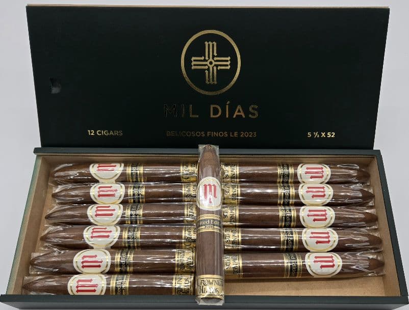 Crowned Heads Mil Dias Belicosos Finos LE 2023 Limited-Edition (LE) 2023 5 1/2 x 52 Box OF 12