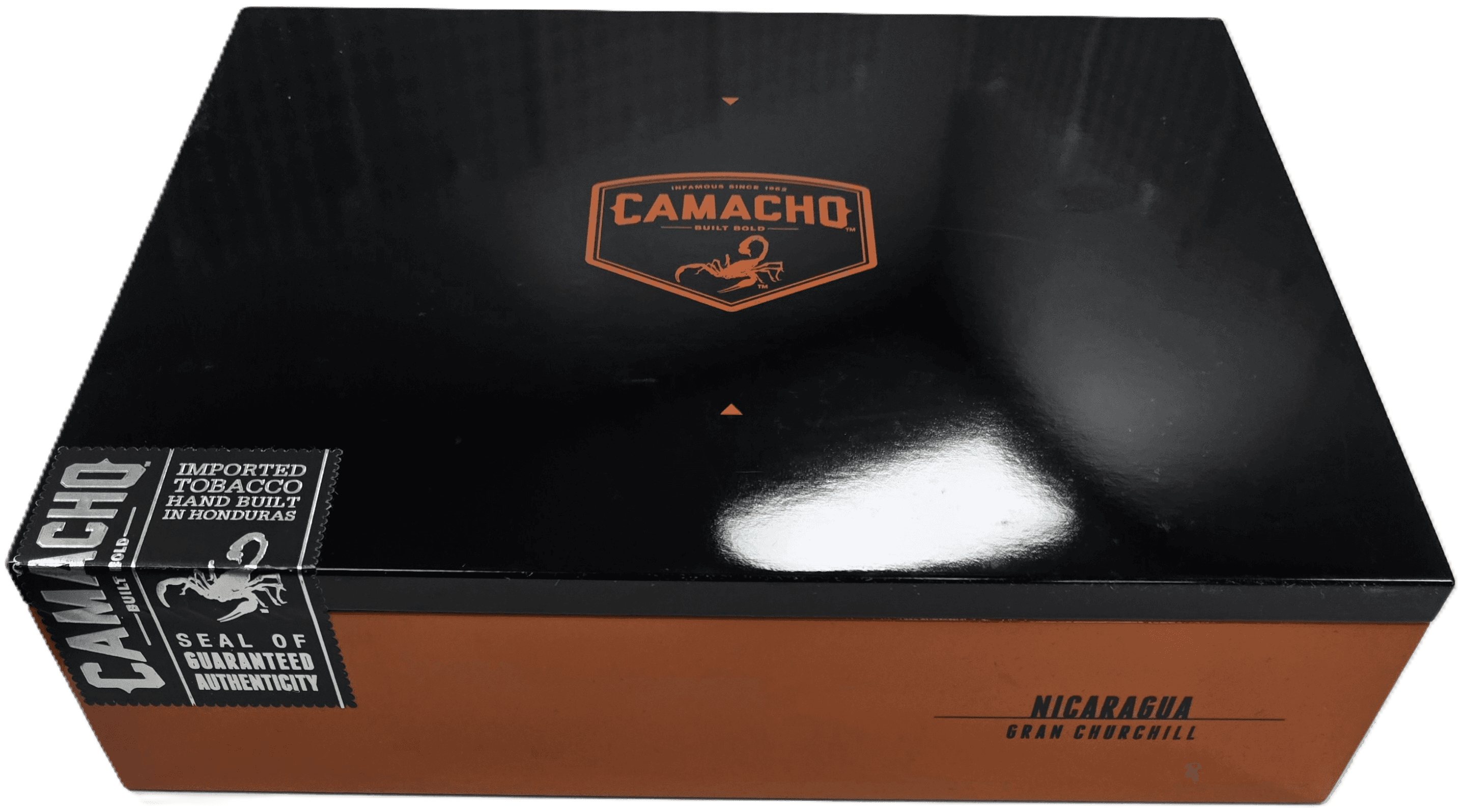 Camacho Nicaragua, Gran Churchill 7 x 56, 20 Cigars per box