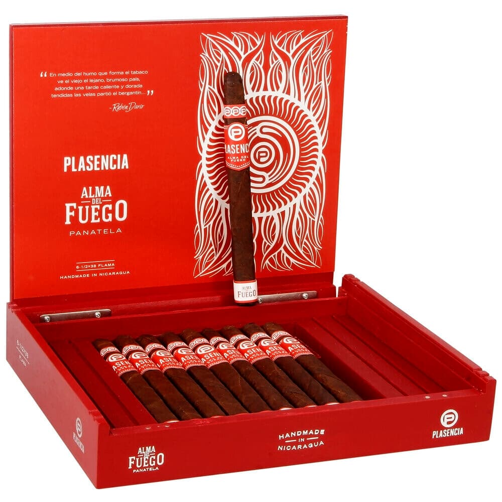Plasencia Alma del Fuego Flama Panatela (6.5x38) Box of 10