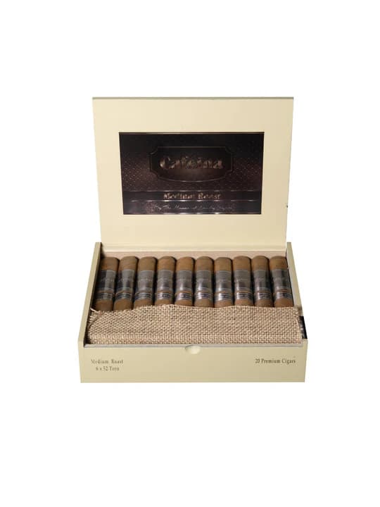 Cafeina Medium Roast Toro 6x52 ( Infused Cigars ) Box of 20 Cigars