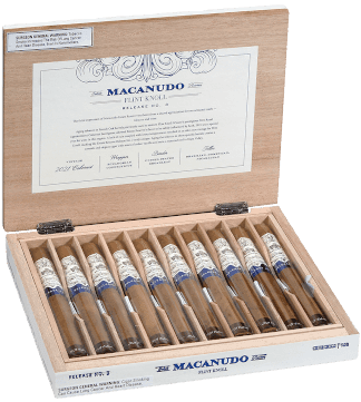 Macanudo Estate Reserve Flint Knoll No.3 Churchill 7.0x52 Limited Edition Box of 10 
