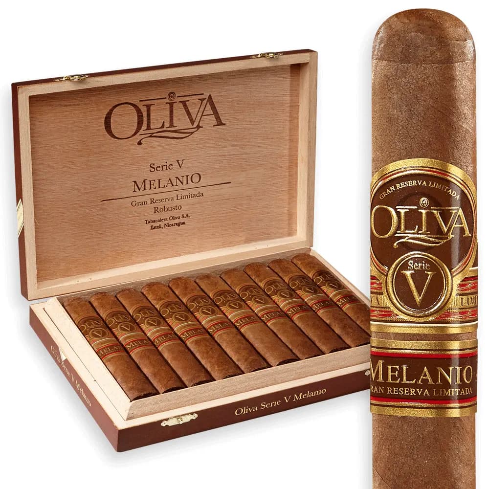 Oliva Serie V Melanio Maduro Churchill 7.0 x 50 (7.0" x 50) - Box of 10