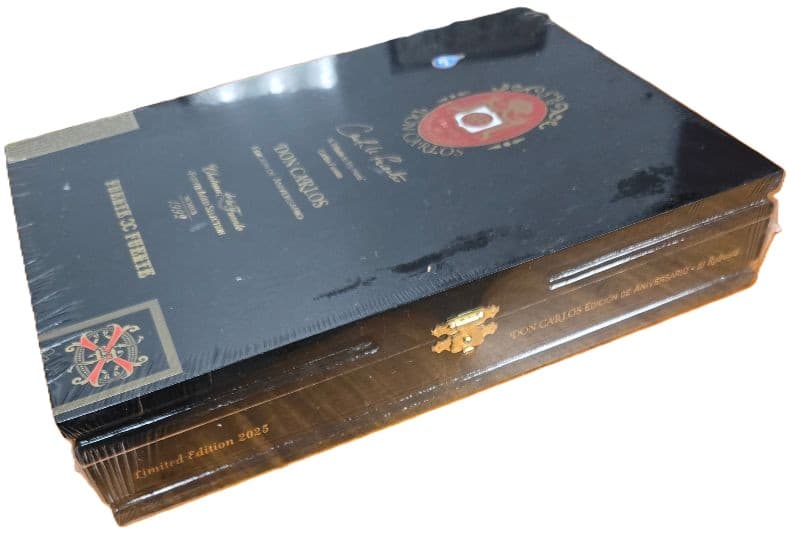 Arturo Fuente Don Carlos Edicion de Aniversario Limited Edition Robusto 5 1/4 x 50  Box of 10 Cigars