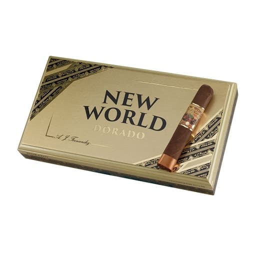 Aj Fernandez New World Dorado Gordito (Gordo) (5.5"x60) Box of 10 cigars