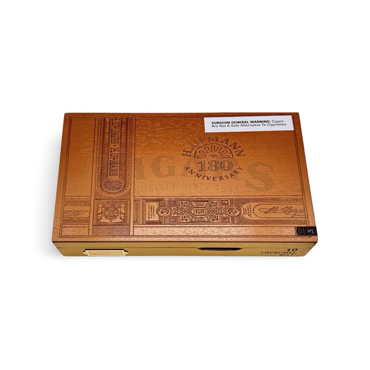 H. Upmann 180th Anniversary Churchill Shape Parejo 7x50 Box of 10