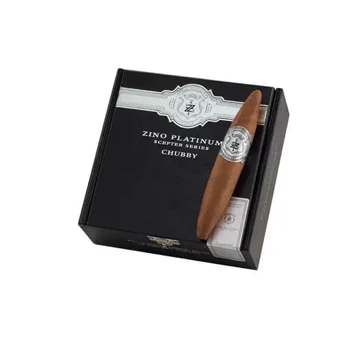 Zino Platinum Scepter Series Chubby 4"7/8 * 54 (Perfecto) (4.9" x 54) Box of 12