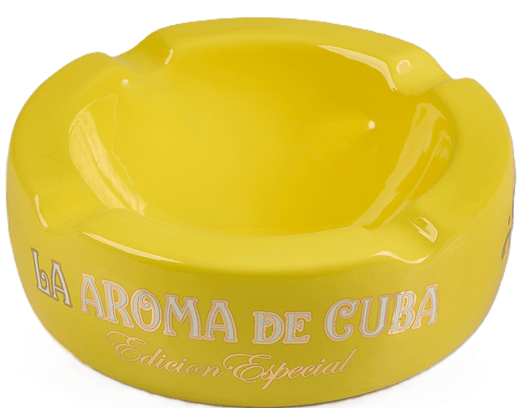 New La Aroma De Cuba Ceramic Edicion Especial 4-Cigar Ashtray