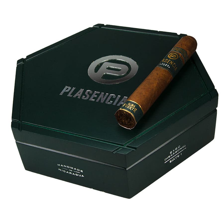 Plasencia Alma Fuerte Colorado Claro Sixto I Hexagon (6×60)( Box of 10 Cigars)