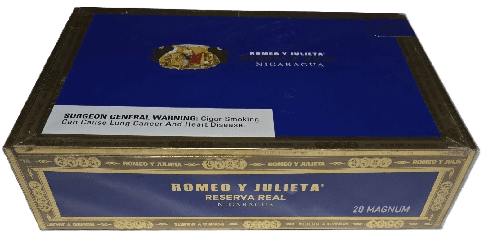 Romeo Y Julieta Reserva Real Nicaragua Magnum 6 x 60 Box of 20 cigars