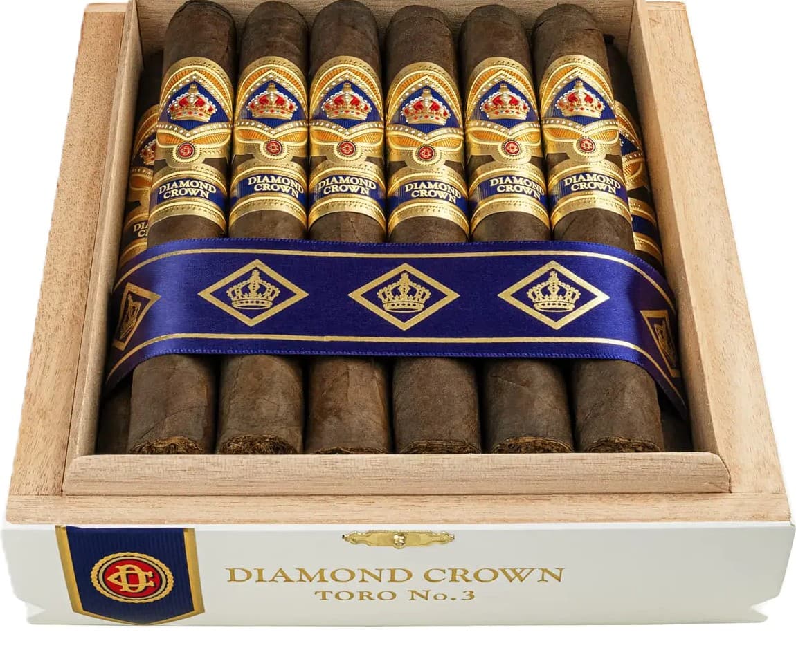 Diamond Crown Maduro Toro No. 3 (6"1/2 * 54) ( 61/2 x 54 ) by Jc Newman Box Of 20 Cigars
