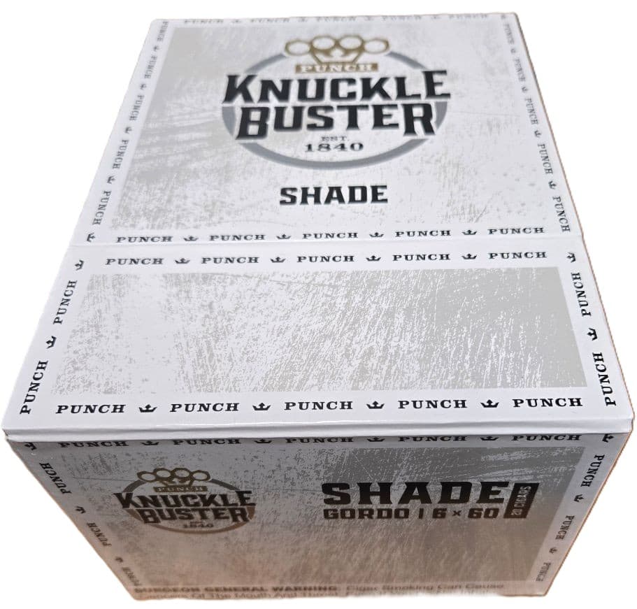 Punch Knuckle Buster Shade Gordo 6 × 60 Box of 20 Cigars