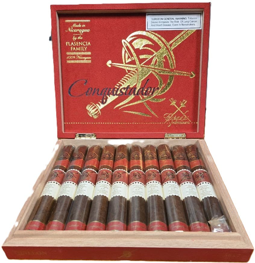 Montecristo Espada Conquistador Quillon Churchill Extra 7 × 56 Box of 10 Cigars