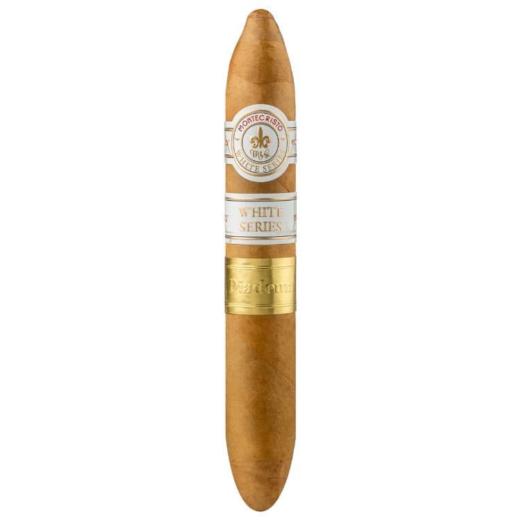 Montecristo White Diadema 6″ × 52 Box of 10 Cigars